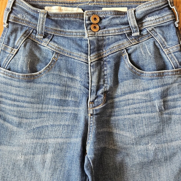 PILCRO AND THE LETTERPRESS BY ANTHROPOLOGIE JEANS WOMEN'S SIZE 25 - Picture 6 of 9